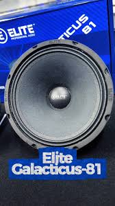 BOCINA ELITE GALACTICUS DE OPEN SHOW DE 8 250 WATRS RMS 4 OHMS - Elite